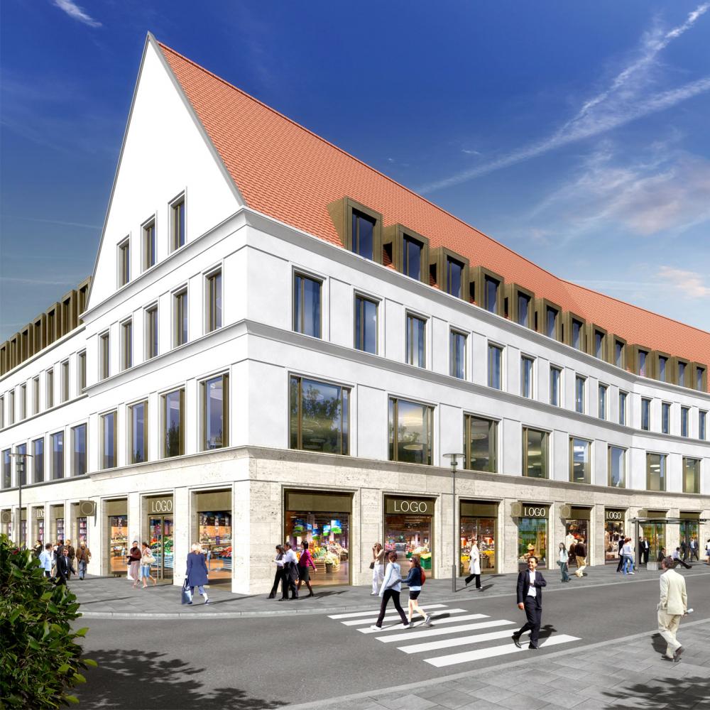 Neubau Wohn- und Geschäftshaus Weender Strasse